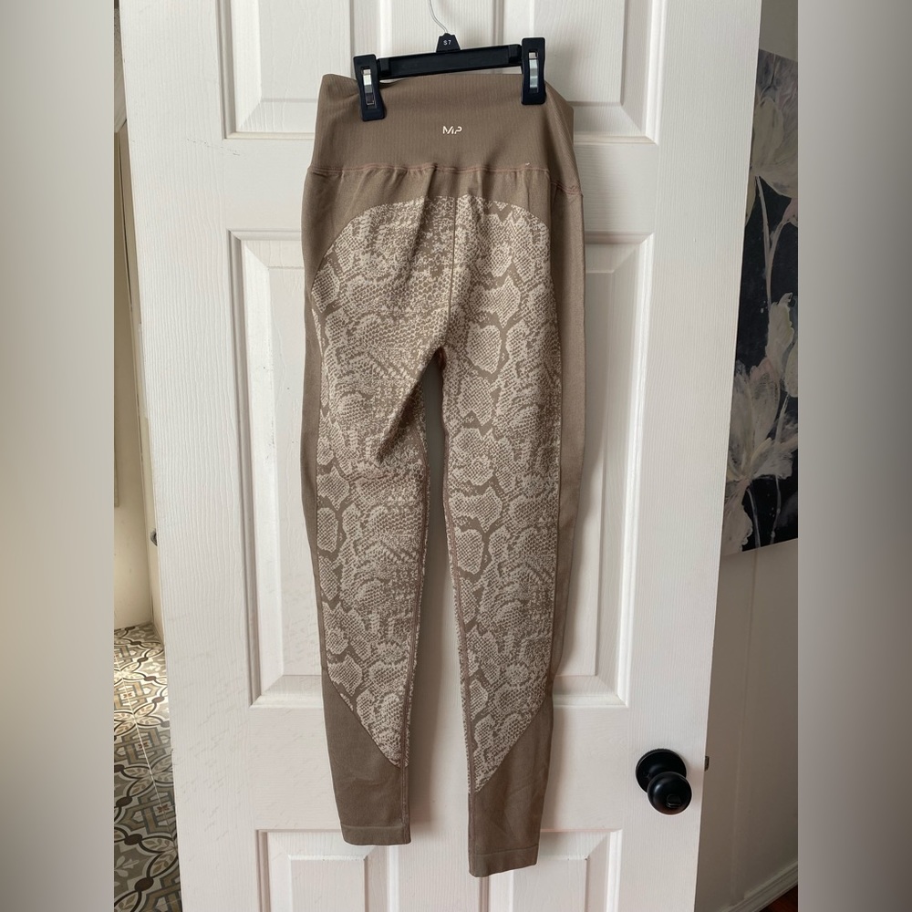 My Protein snake print workout pants
